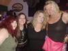 Drummer Hillary w/ fan friends Jessica, Kat & Michelle (Firebird Wood, Woodridge, Va.).